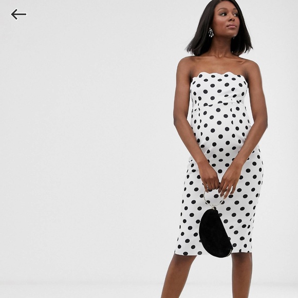 ASOS Maternity Dresses & Skirts - Maternity dress - Polka dot - US size 10